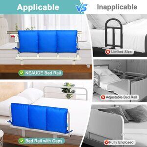 Bed Rail Covers for Hospital Bed Elderly Adults Bumper Seniors